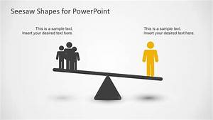 Seesaw Shape Diagrams For Powerpoint Slidemodel