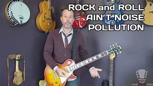 How To Play Rock And Roll Ain 39 T Noise Pollution Ac Dc Guitar Lesson