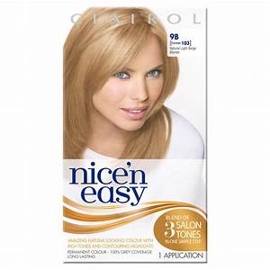 Nice 39 N Easy Permanent Hair Dye Natural Light Beige 9b
