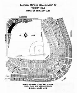 Wrigley Field Seating Chart With Seat Numbers Event Seating Chart