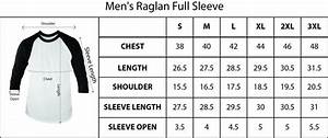 Sizechart For Qikink T Shirts And Other Arel S Mens Polo T Shirts