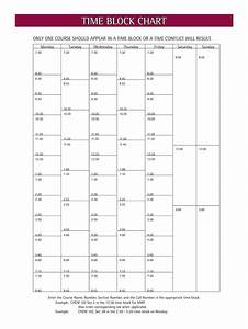 Nmsu Time Block Chart Fill Out And Sign Printable Pdf Template