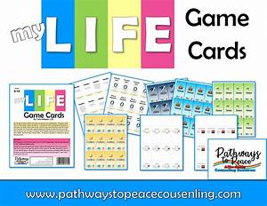My Life Game Cards Turn The Game Of Life Into A Counseling Etsy
