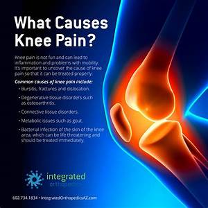 The Most Common Causes Of Knee Integrated Orthopedics