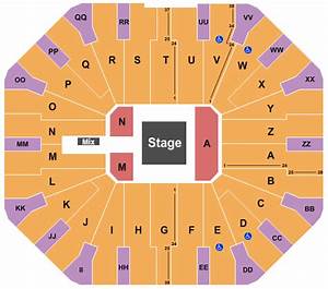 Don Haskins Center Seating Chart Maps El Paso