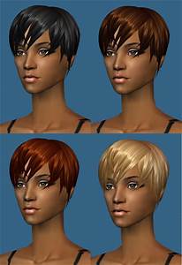 Mod The Sims Nouk Andre Hair Short Hair For The Ladies