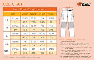 European Pant Size Conversion Chart