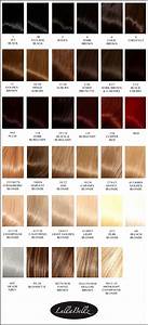 Hair Cellophane Color Charts