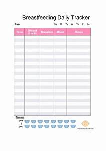 Explore Our Image Of Baby Feeding Schedule Chart Template For Free