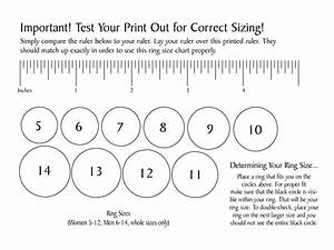 Ring Size Chart Print Out Ag Jewelry Boutique Pinterest Chart
