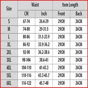 What Waist Size Chart