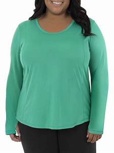 Fit For Me By Fruit Of The Loom Women 39 S Plus Size Active Pleated