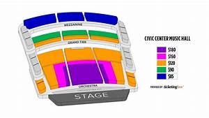 Civic Center Seating Map Two Birds Home