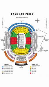 Packers Seating Chart Green Bay Packers Packers Com