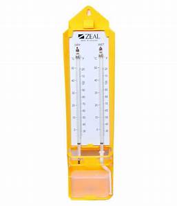 Zeal England Thermometer And Dry Bulb Hygrometer Humidity Temp
