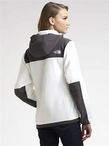 The North Face Denali Hooded Jacket In Gray Lyst