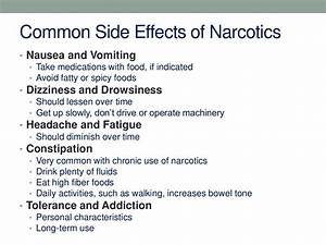 Understanding Narcotic Medications For Service Members
