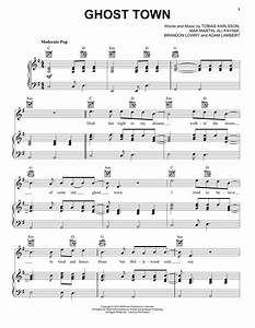 Ghost Town Sheet Music Direct