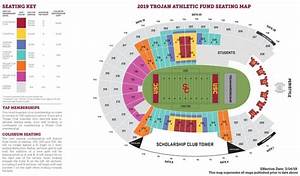 The Elegant As Well As Interesting Usc Coliseum Seating Chart Di 2020