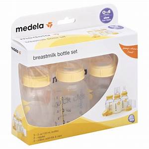 Medela Breastmilk Bottle Set 0 4 Months 5 Oz Bottles Shop Bottles