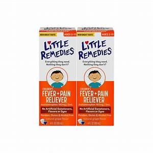 Little Remedies Children 39 S Fever Reliever Grape 4 Fl Oz 2