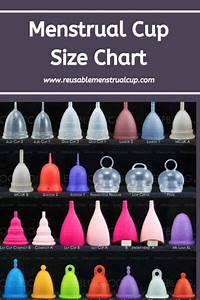 Menstrual Cup Size Chart Period Cup Sizes Comparison Chart