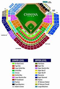 Comerica Park Seating Chart In Play Magazine