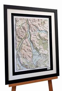 Images Of Framed Nautical Chart Art Uk Landfall Artwork