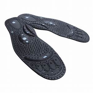 Rubber Acupressure Insoles That Ventilate And Your Feet While