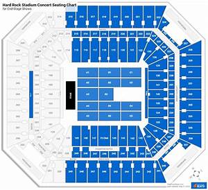 Hard Rock Stadium Concert Seating Chart Rateyourseats Com