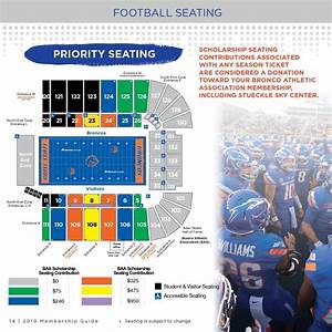 Bison Football Seating Chart