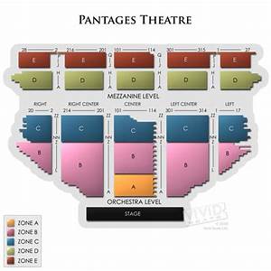 Pantages Theater Hollywood Seating Chart Brokeasshome Com