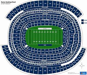 Los Angeles Rams Seating Chart Rateyourseats Com