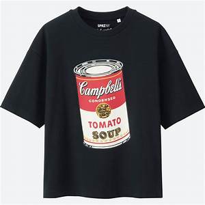 Women Sprz Short Sleeve Graphic T Shirt Andy Warhol Uniqlo Us