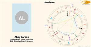 Abby Larson S Natal Birth Chart Kundli Horoscope Astrology Forecast