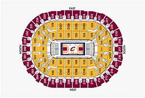 Quicken Loans Arena Seating Chart Hd Png Download Kindpng
