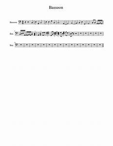 Bassoon Part Sheet Music For Bassoon Solo Musescore Com