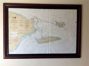 Items Similar To Authentic Framed Nautical Chart West Indies 