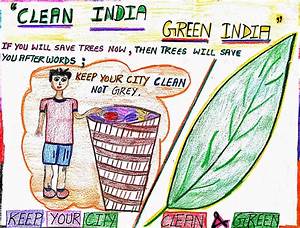 Poster For Clean India Brainly In