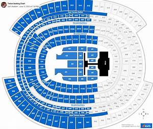 Sofi Stadium Concert Seating Chart Rateyourseats Com