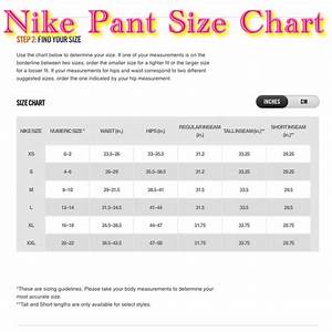 Nike Other Nike Size Chart Poshmark