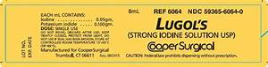 Lugols Strong Iodine Solution
