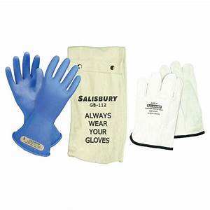 Salisbury Gk011bl 10 Lineman Glove Kit Class 0 1000v Rated 11 Inch