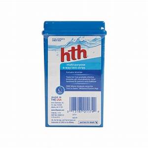 Hth Multi Purpose 6 Way Test Strips 1174 The Home Depot