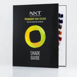 Shade Guides Professional Permanent And Semi Hair Colour By Nxt