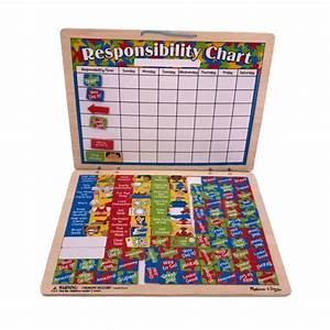 My Responsibility Chore Chart Doug Magnetic With Fabric Hinge