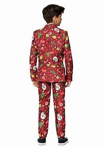 Christmas Red Light Up Boy 39 S Suit Suitmeister