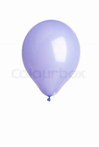 Helium Colored Balloons Isolated Stock Image Colourbox