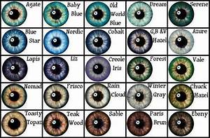 Pinterest Eye Color Chart Eye Color Writing Inspiration