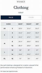 Clothing Size Chart Birdie Town